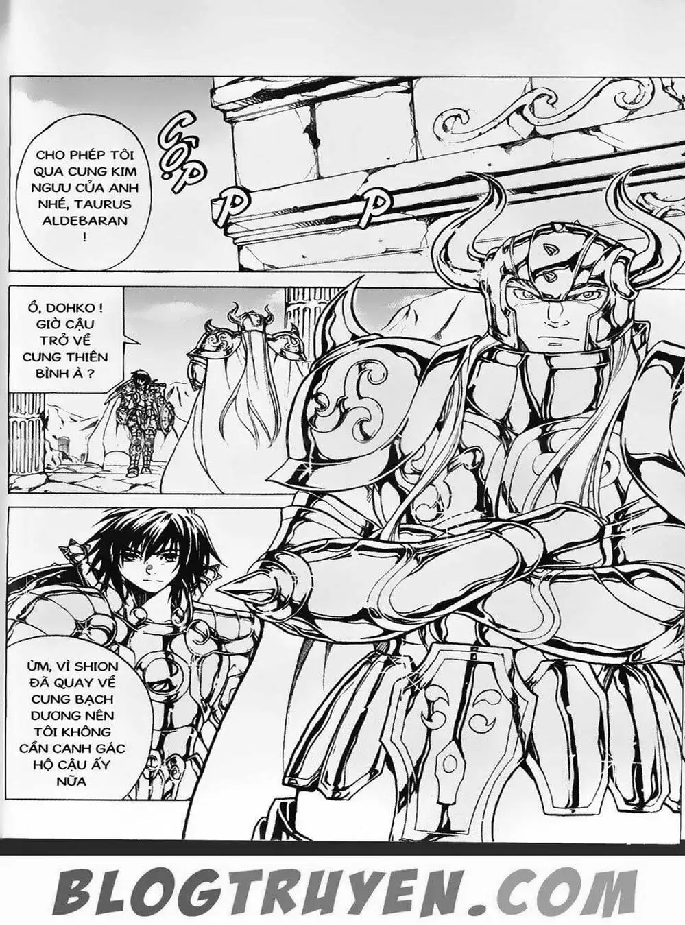 Truyện Tranh Truyền Thuyết Minh Vương - Sain Saiyan: The Lost Canvas trang 4