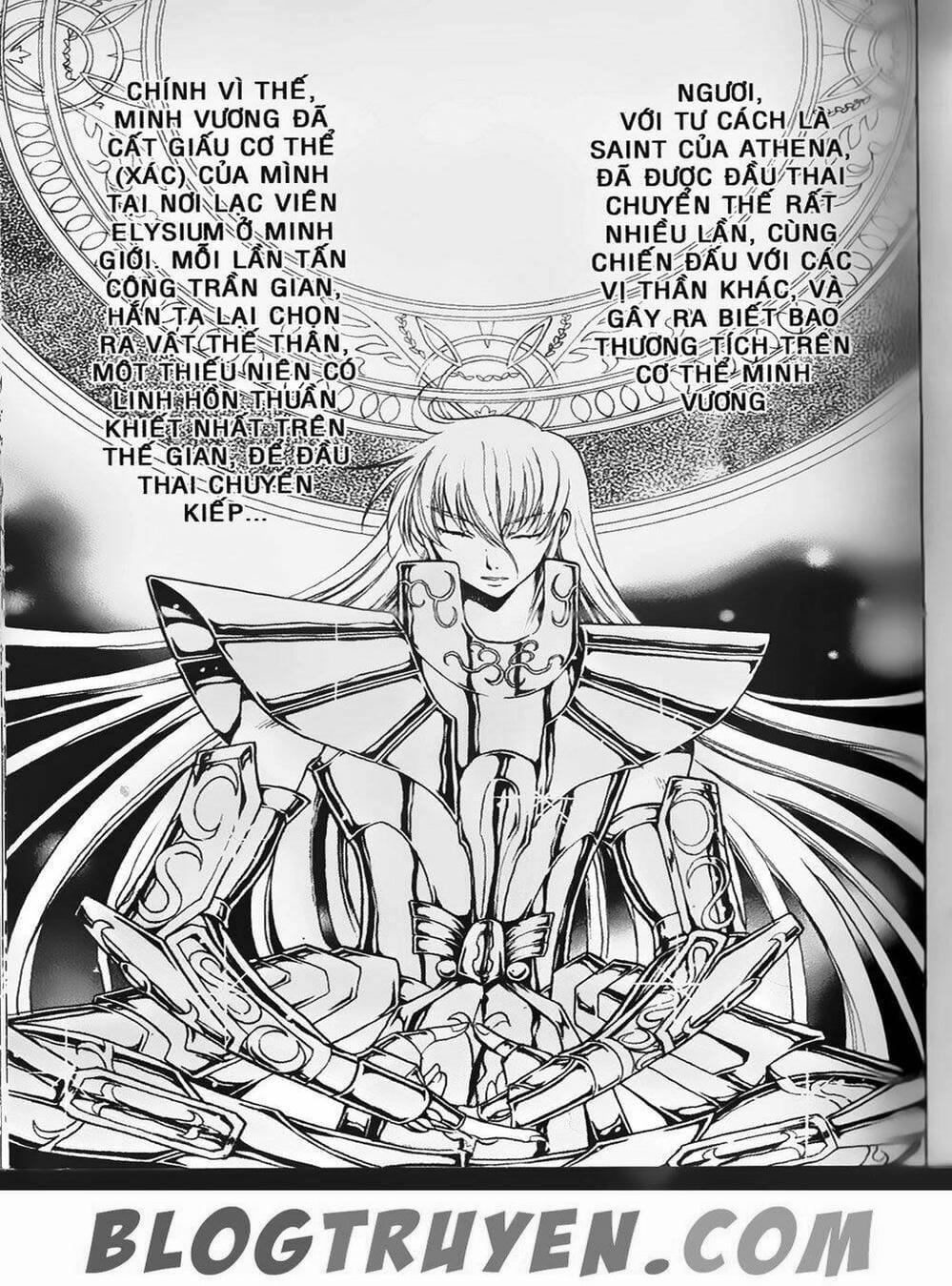 Truyện Tranh Truyền Thuyết Minh Vương - Sain Saiyan: The Lost Canvas trang 4