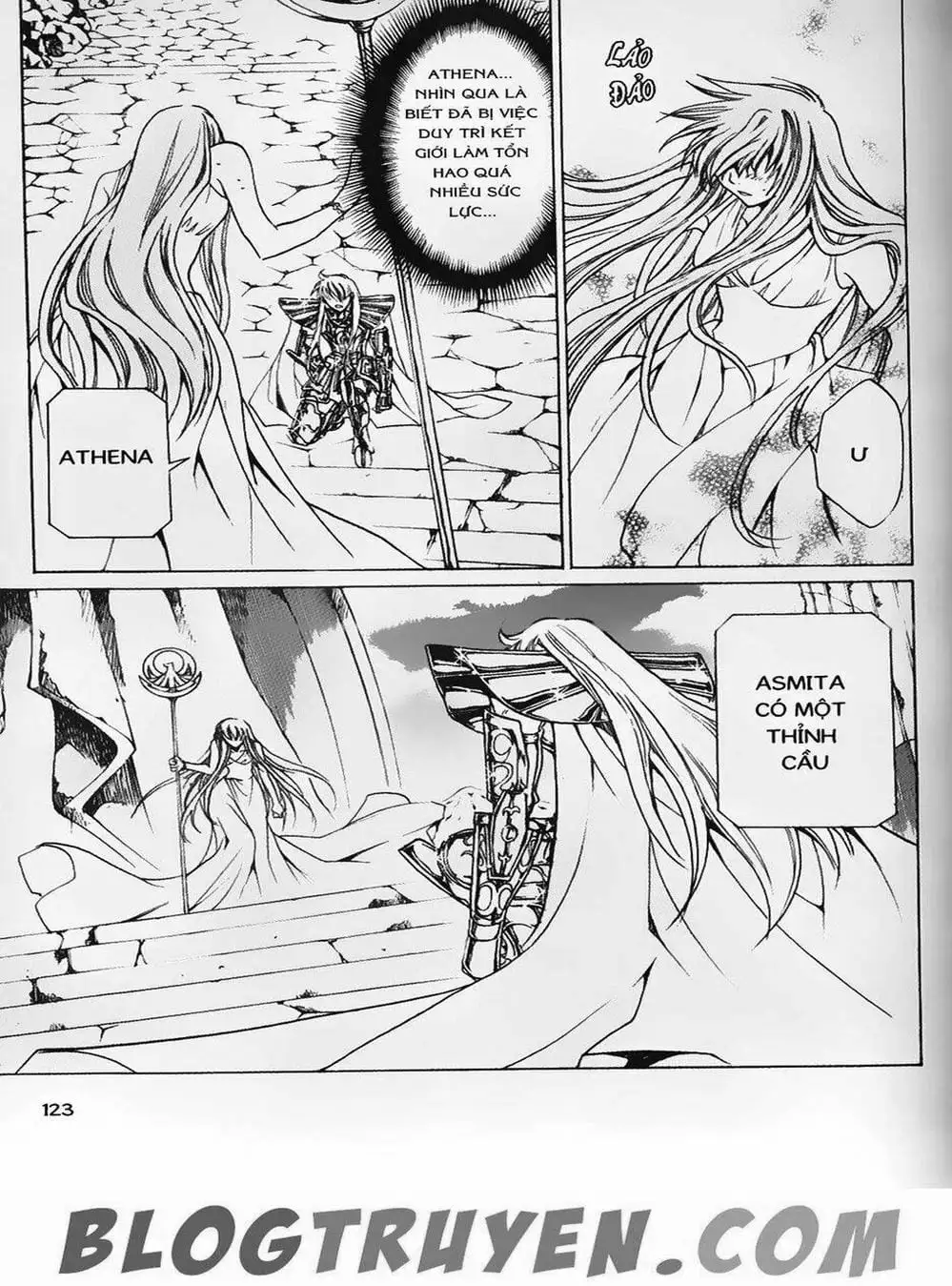 Truyện Tranh Truyền Thuyết Minh Vương - Sain Saiyan: The Lost Canvas trang 4