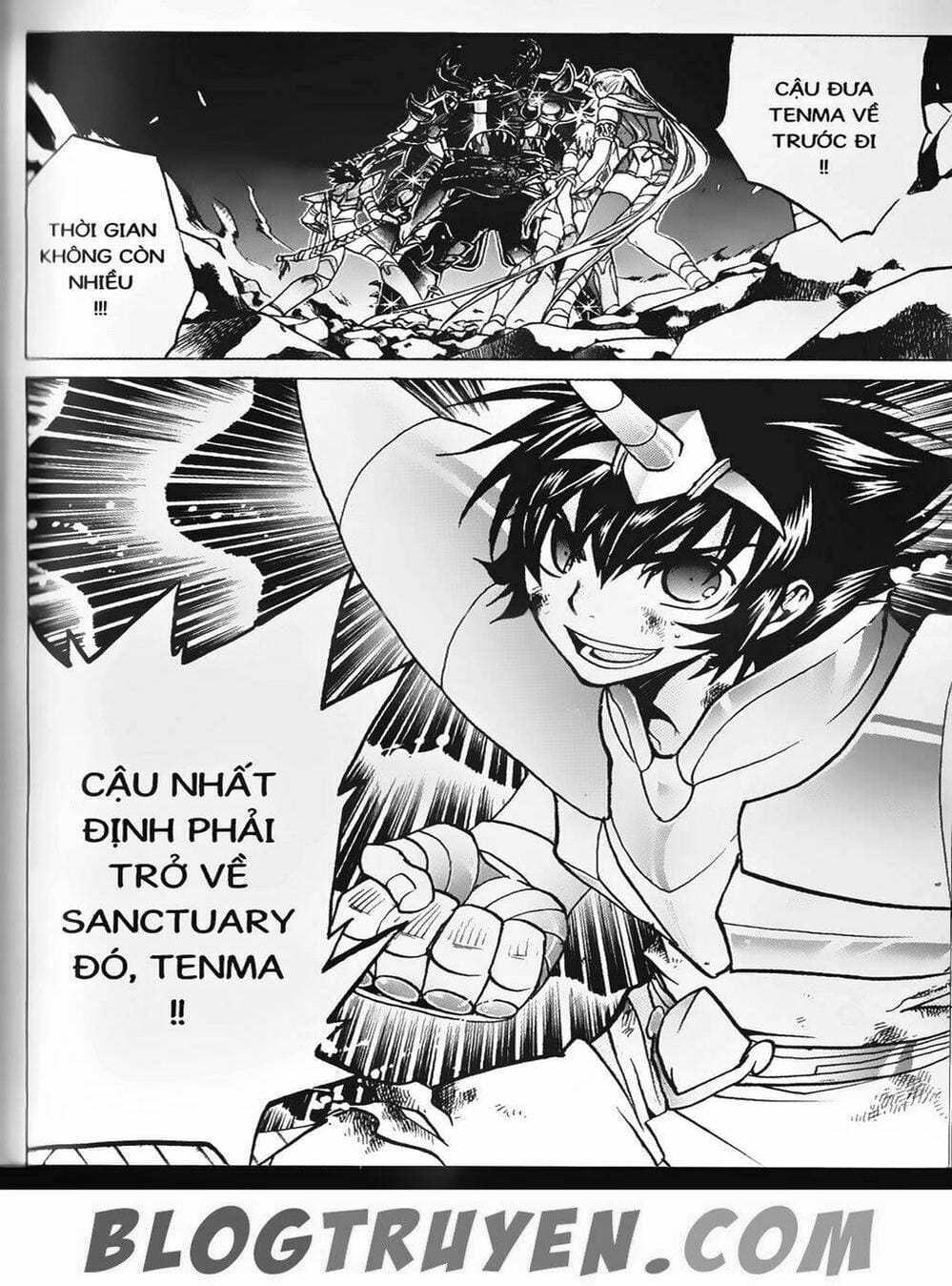 Truyện Tranh Truyền Thuyết Minh Vương - Sain Saiyan: The Lost Canvas trang 4