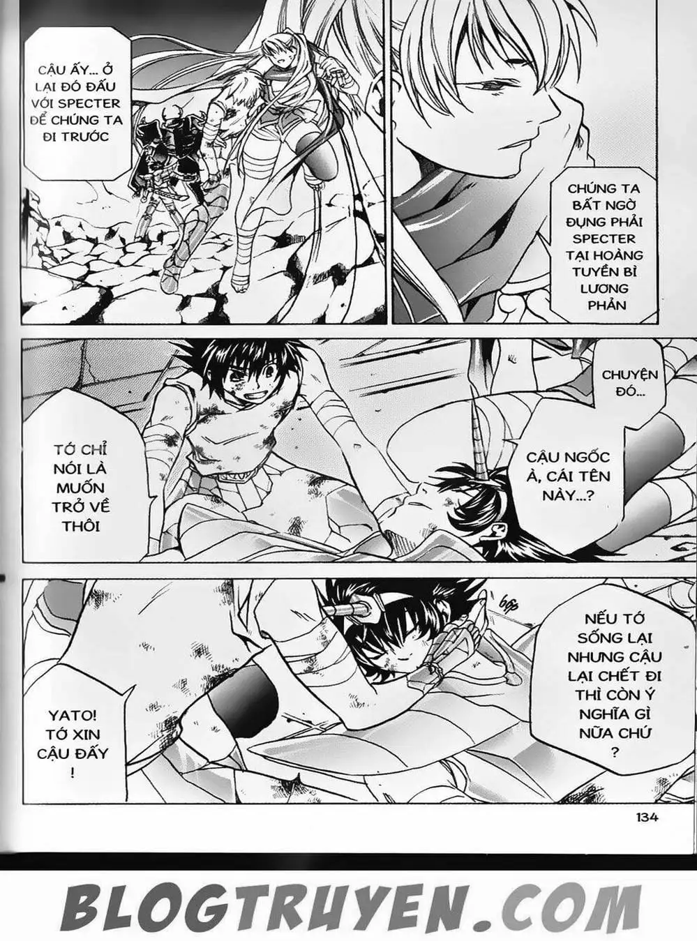 Truyện Tranh Truyền Thuyết Minh Vương - Sain Saiyan: The Lost Canvas trang 4