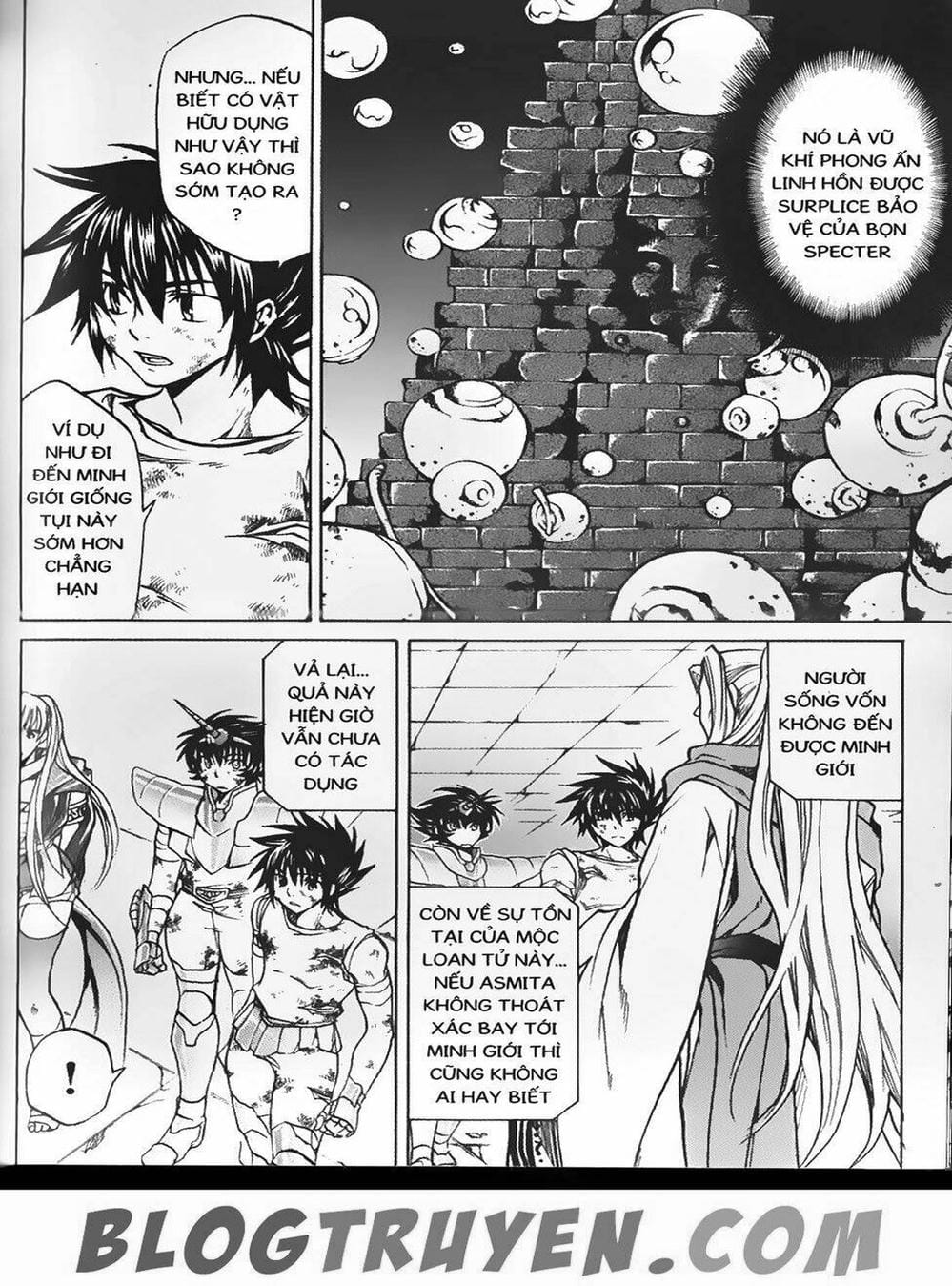 Truyện Tranh Truyền Thuyết Minh Vương - Sain Saiyan: The Lost Canvas trang 4