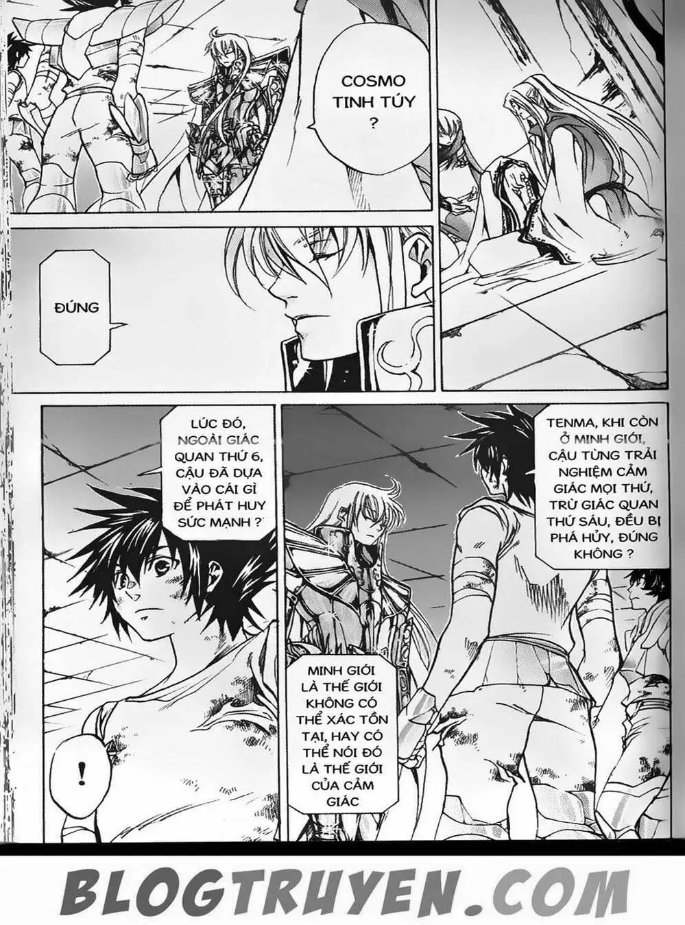 Truyện Tranh Truyền Thuyết Minh Vương - Sain Saiyan: The Lost Canvas trang 4