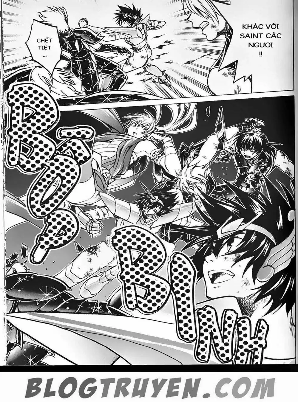 Truyện Tranh Truyền Thuyết Minh Vương - Sain Saiyan: The Lost Canvas trang 4