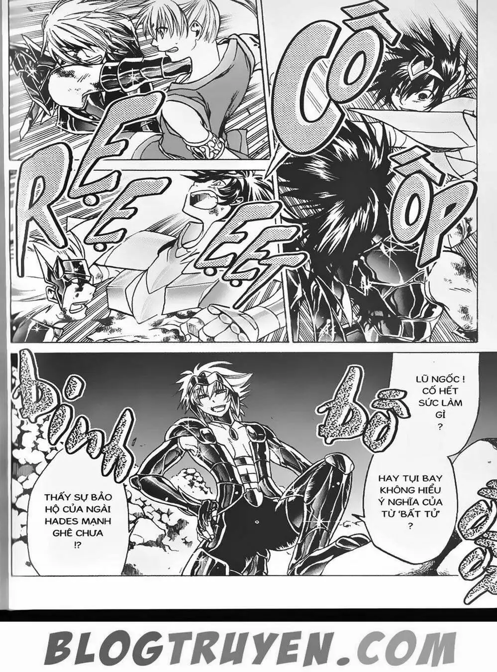 Truyện Tranh Truyền Thuyết Minh Vương - Sain Saiyan: The Lost Canvas trang 4