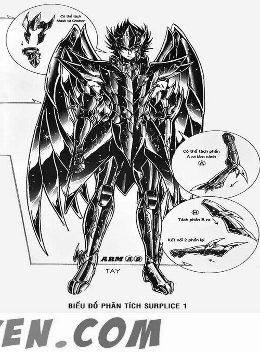 Truyện Tranh Truyền Thuyết Minh Vương - Sain Saiyan: The Lost Canvas trang 4