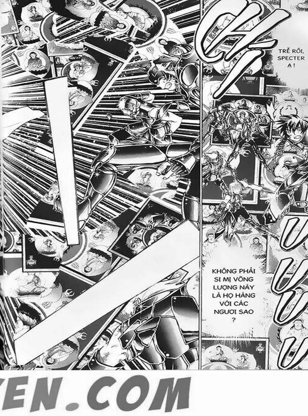 Truyện Tranh Truyền Thuyết Minh Vương - Sain Saiyan: The Lost Canvas trang 4