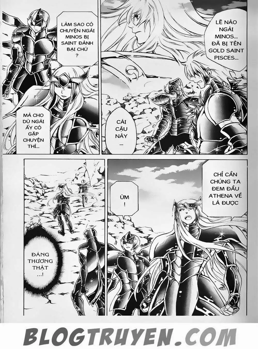 Truyện Tranh Truyền Thuyết Minh Vương - Sain Saiyan: The Lost Canvas trang 4