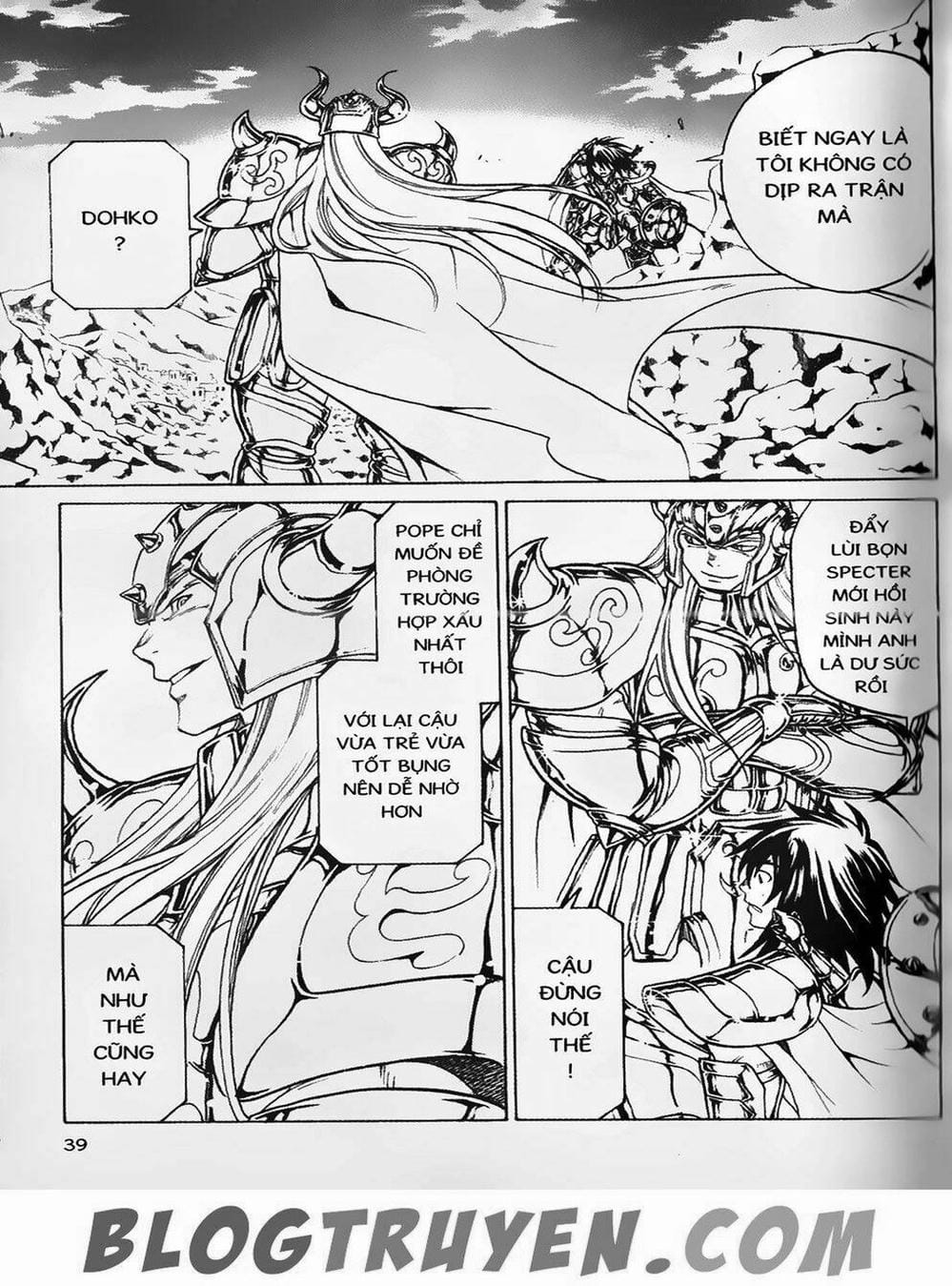 Truyện Tranh Truyền Thuyết Minh Vương - Sain Saiyan: The Lost Canvas trang 4