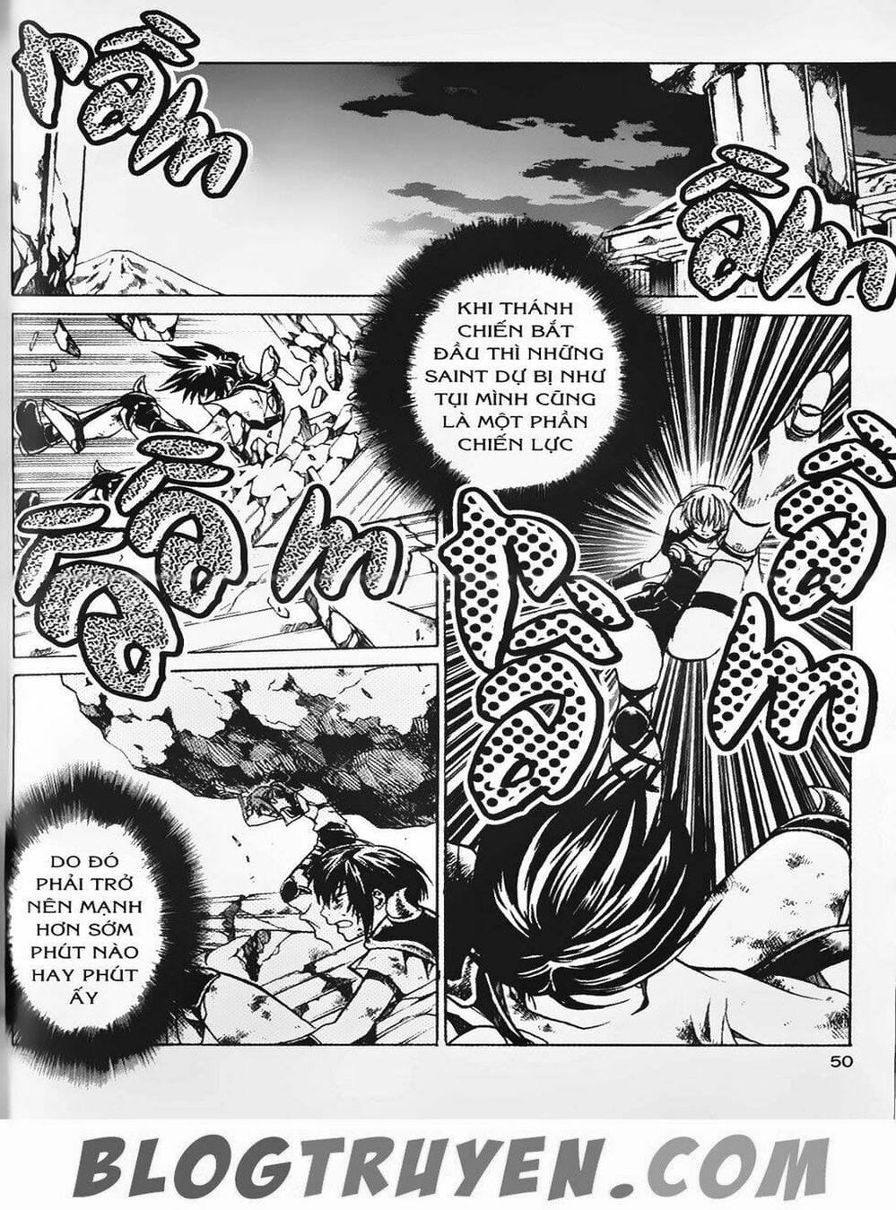 Truyện Tranh Truyền Thuyết Minh Vương - Sain Saiyan: The Lost Canvas trang 4