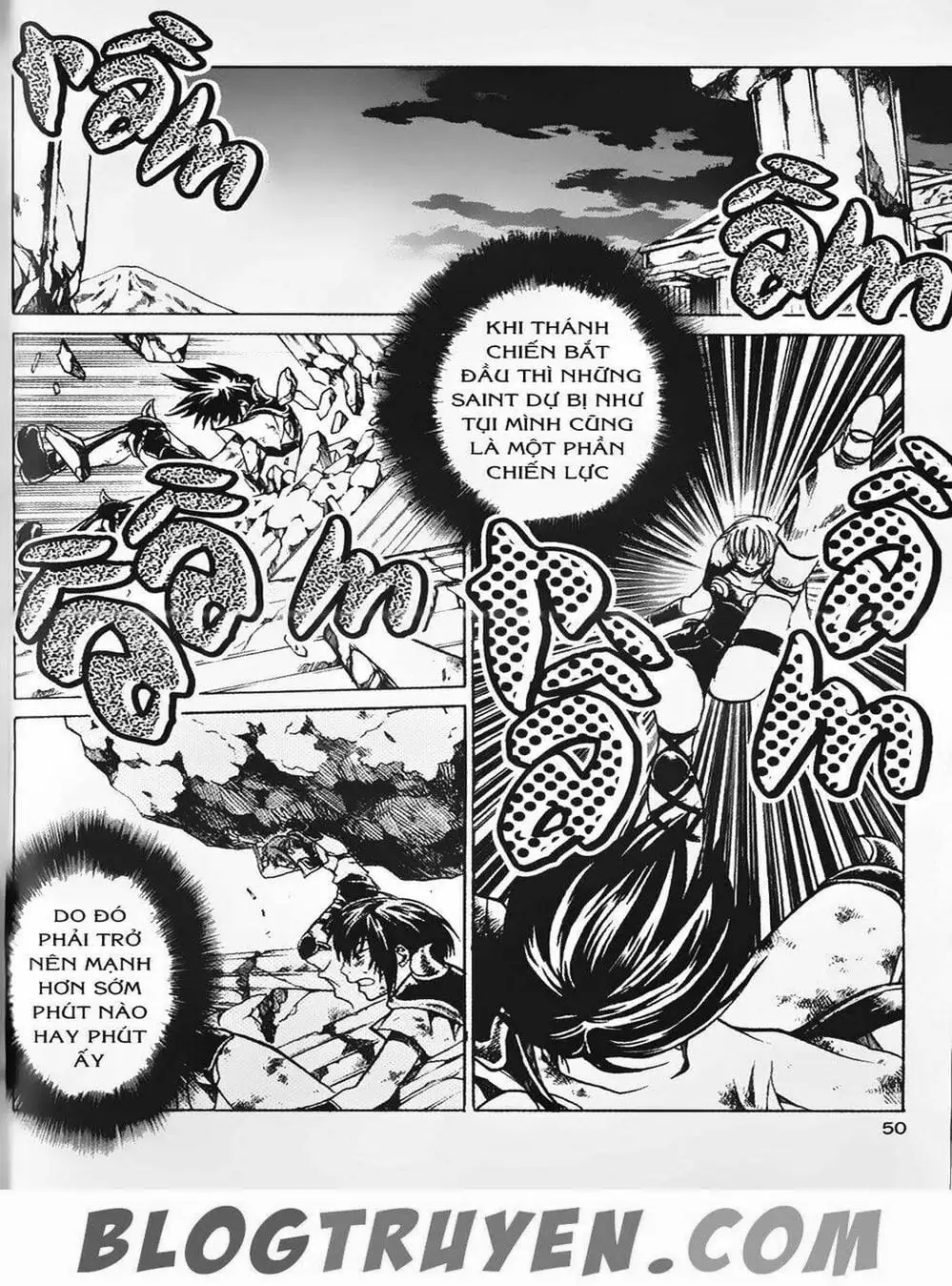 Truyện Tranh Truyền Thuyết Minh Vương - Sain Saiyan: The Lost Canvas trang 4