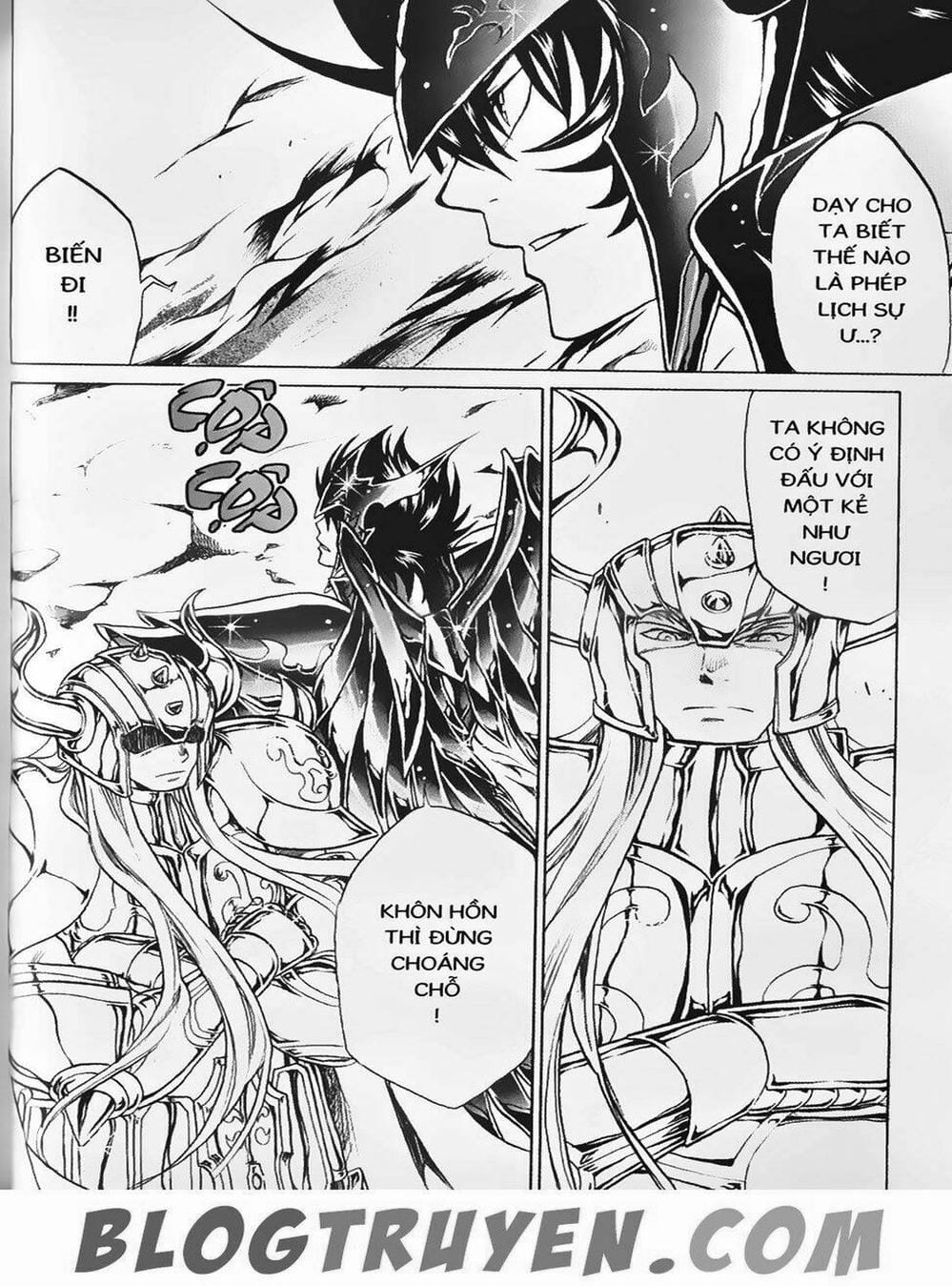 Truyện Tranh Truyền Thuyết Minh Vương - Sain Saiyan: The Lost Canvas trang 4