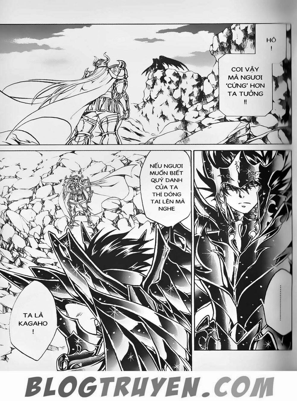 Truyện Tranh Truyền Thuyết Minh Vương - Sain Saiyan: The Lost Canvas trang 4