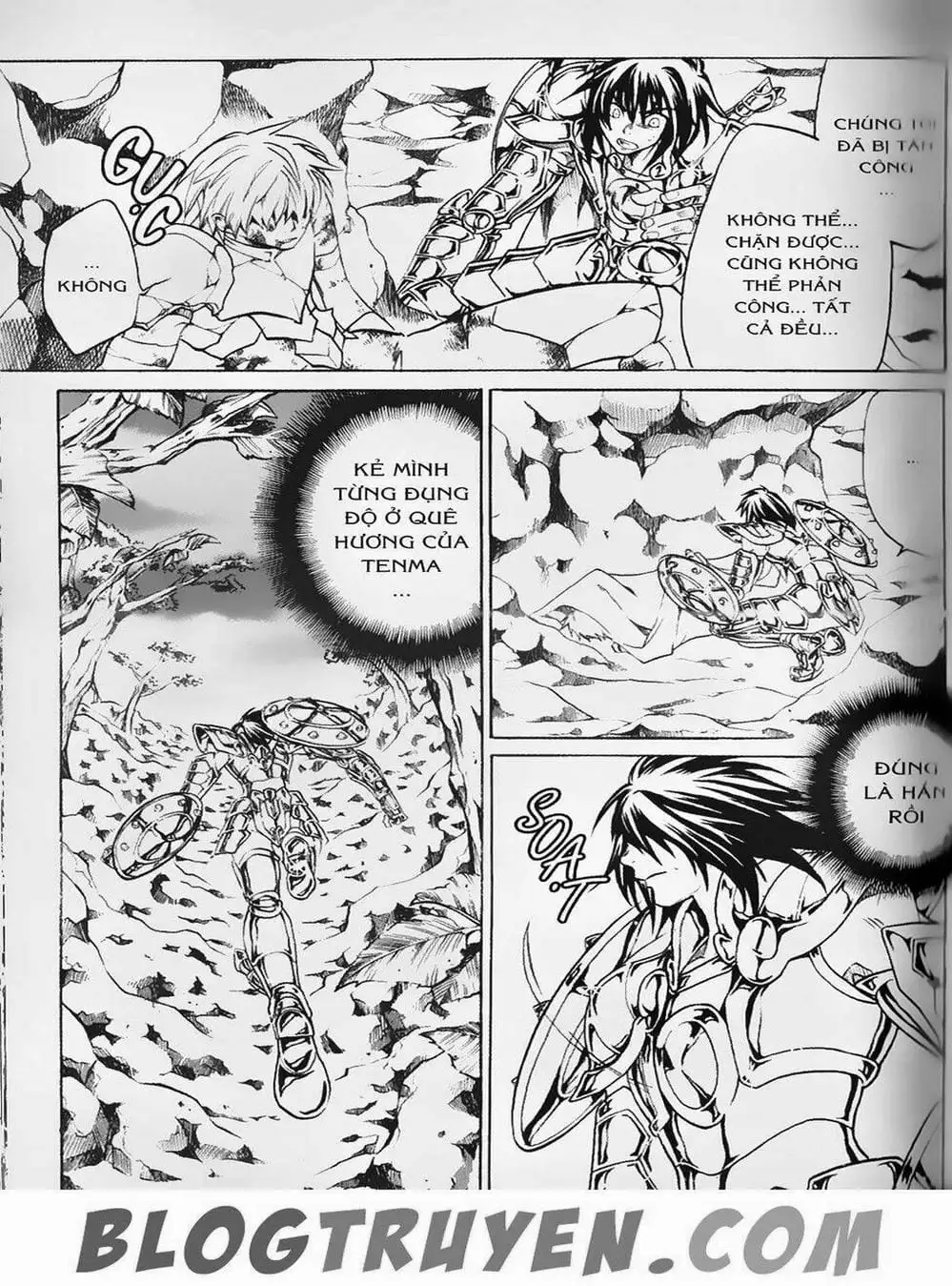 Truyện Tranh Truyền Thuyết Minh Vương - Sain Saiyan: The Lost Canvas trang 4