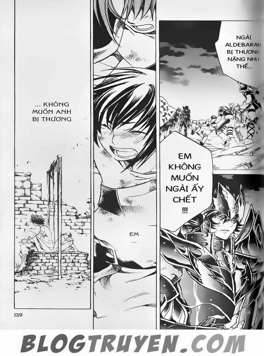 Truyện Tranh Truyền Thuyết Minh Vương - Sain Saiyan: The Lost Canvas trang 4