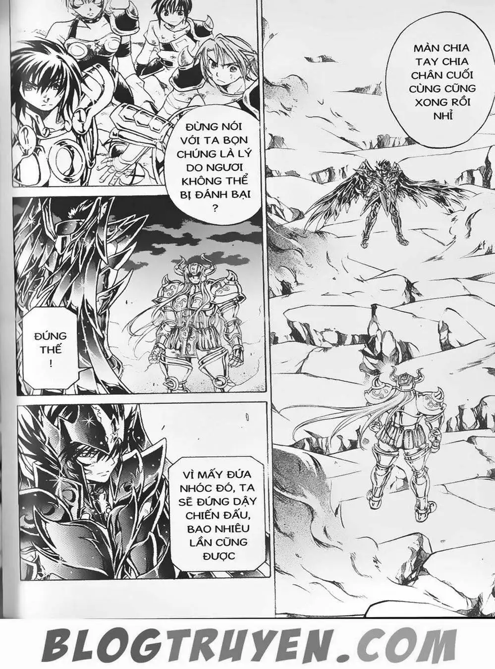 Truyện Tranh Truyền Thuyết Minh Vương - Sain Saiyan: The Lost Canvas trang 4