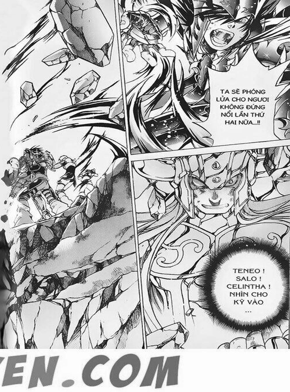 Truyện Tranh Truyền Thuyết Minh Vương - Sain Saiyan: The Lost Canvas trang 4