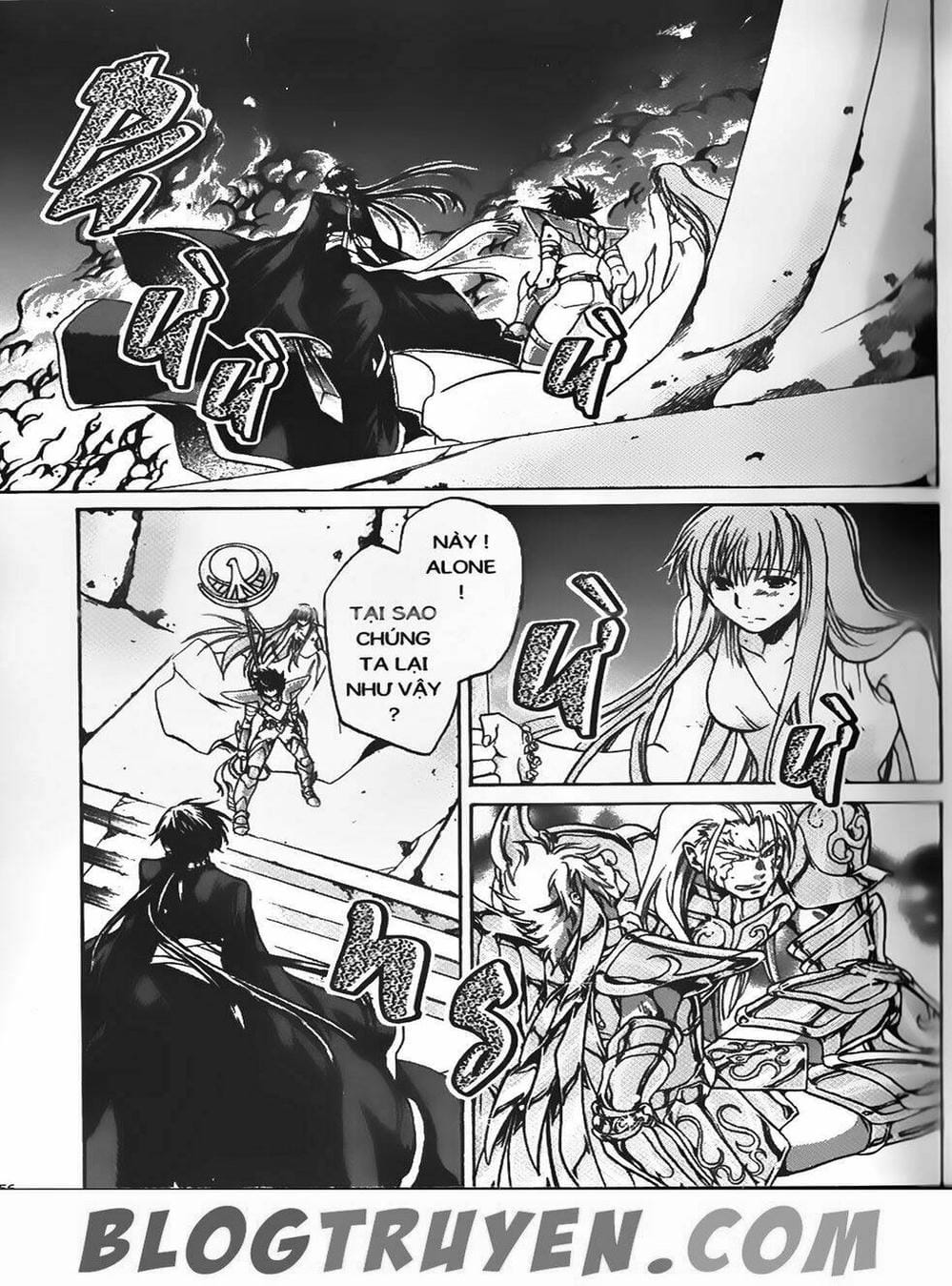 Truyện Tranh Truyền Thuyết Minh Vương - Sain Saiyan: The Lost Canvas trang 4