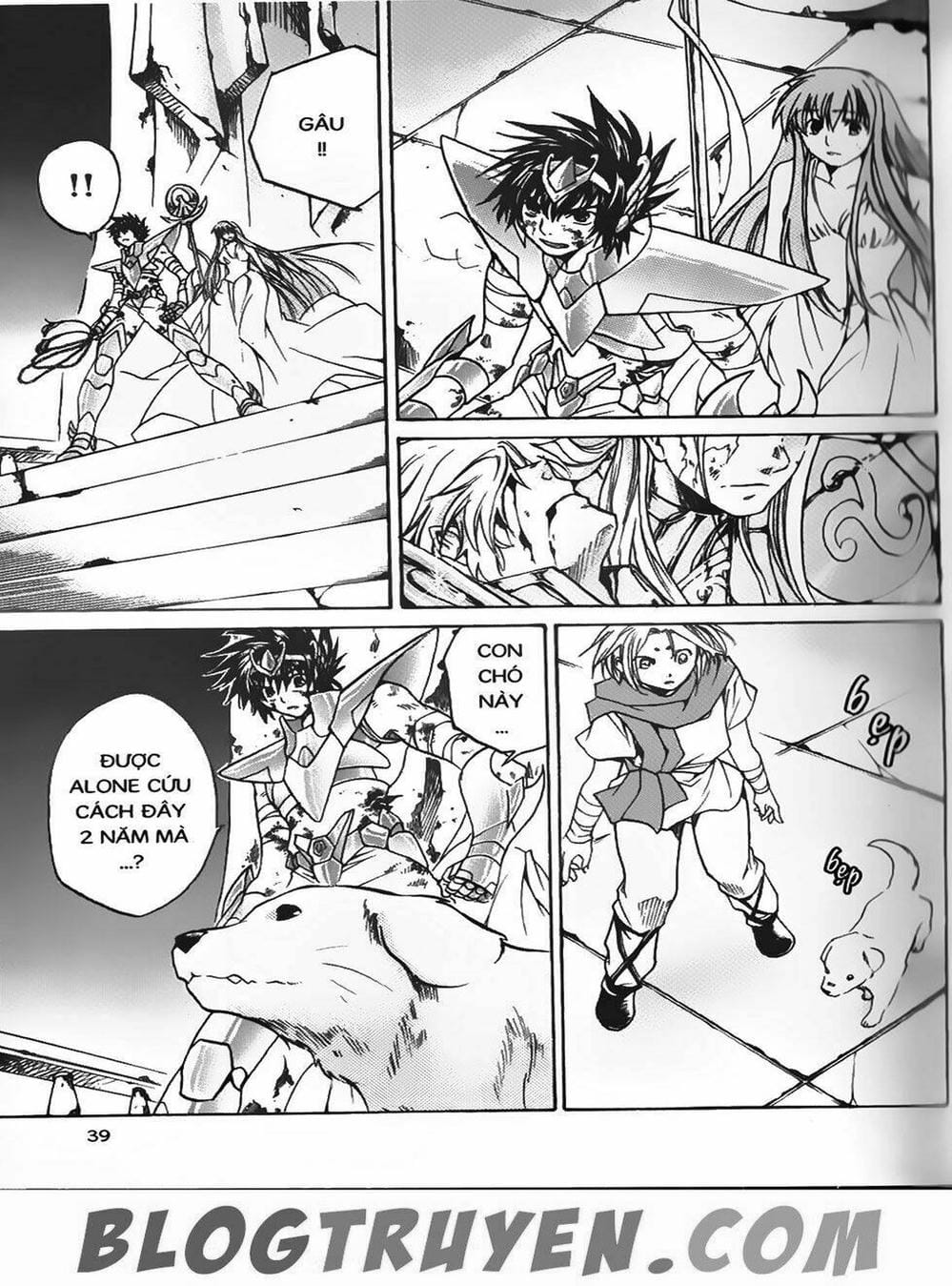 Truyện Tranh Truyền Thuyết Minh Vương - Sain Saiyan: The Lost Canvas trang 4