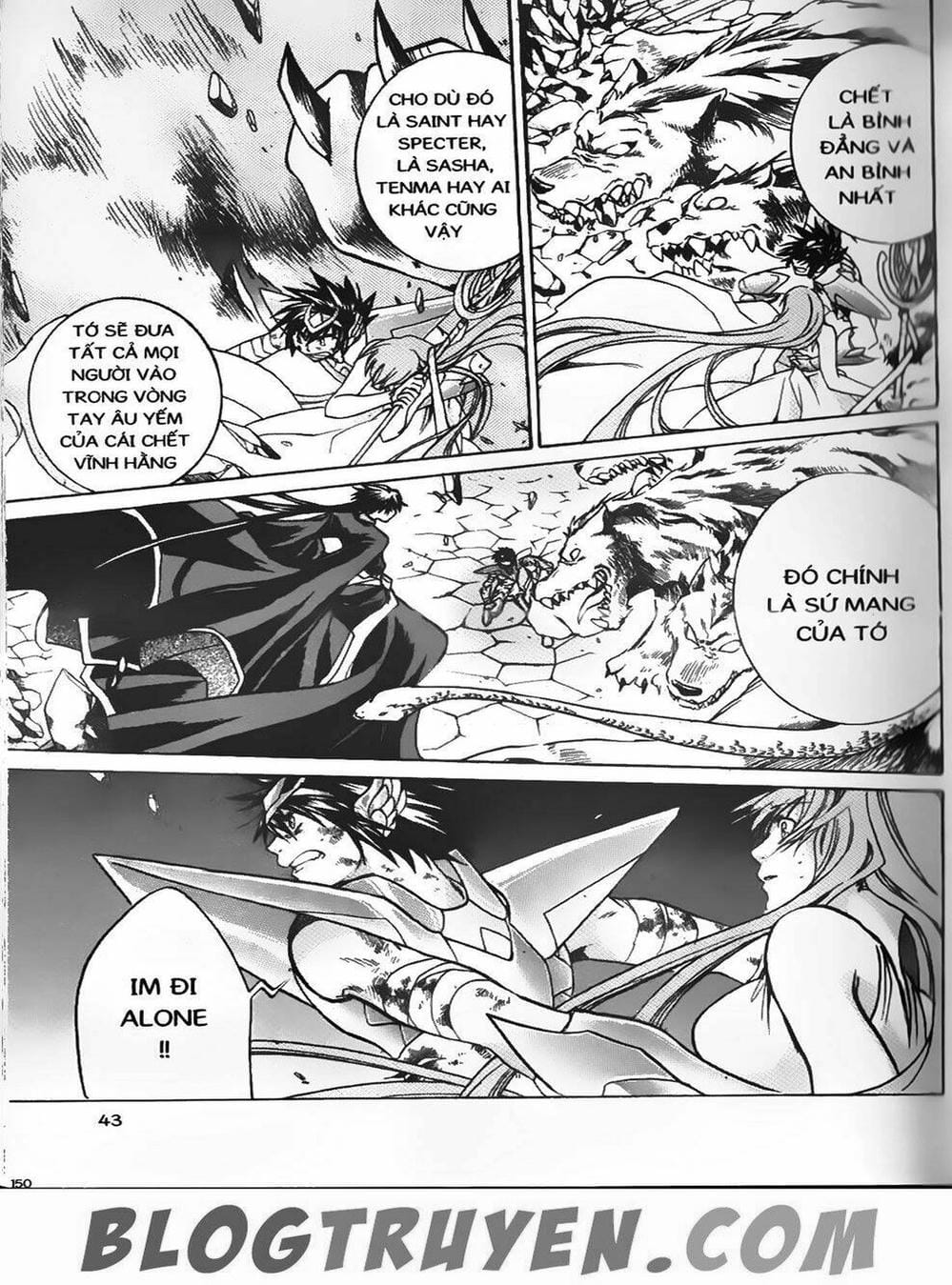 Truyện Tranh Truyền Thuyết Minh Vương - Sain Saiyan: The Lost Canvas trang 4