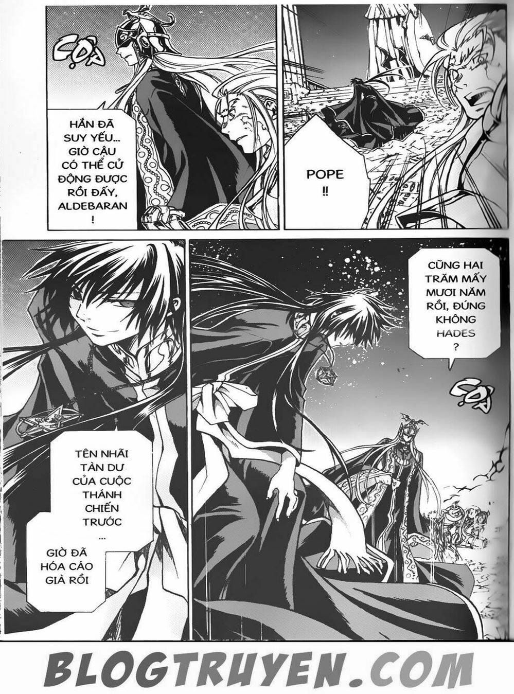 Truyện Tranh Truyền Thuyết Minh Vương - Sain Saiyan: The Lost Canvas trang 4