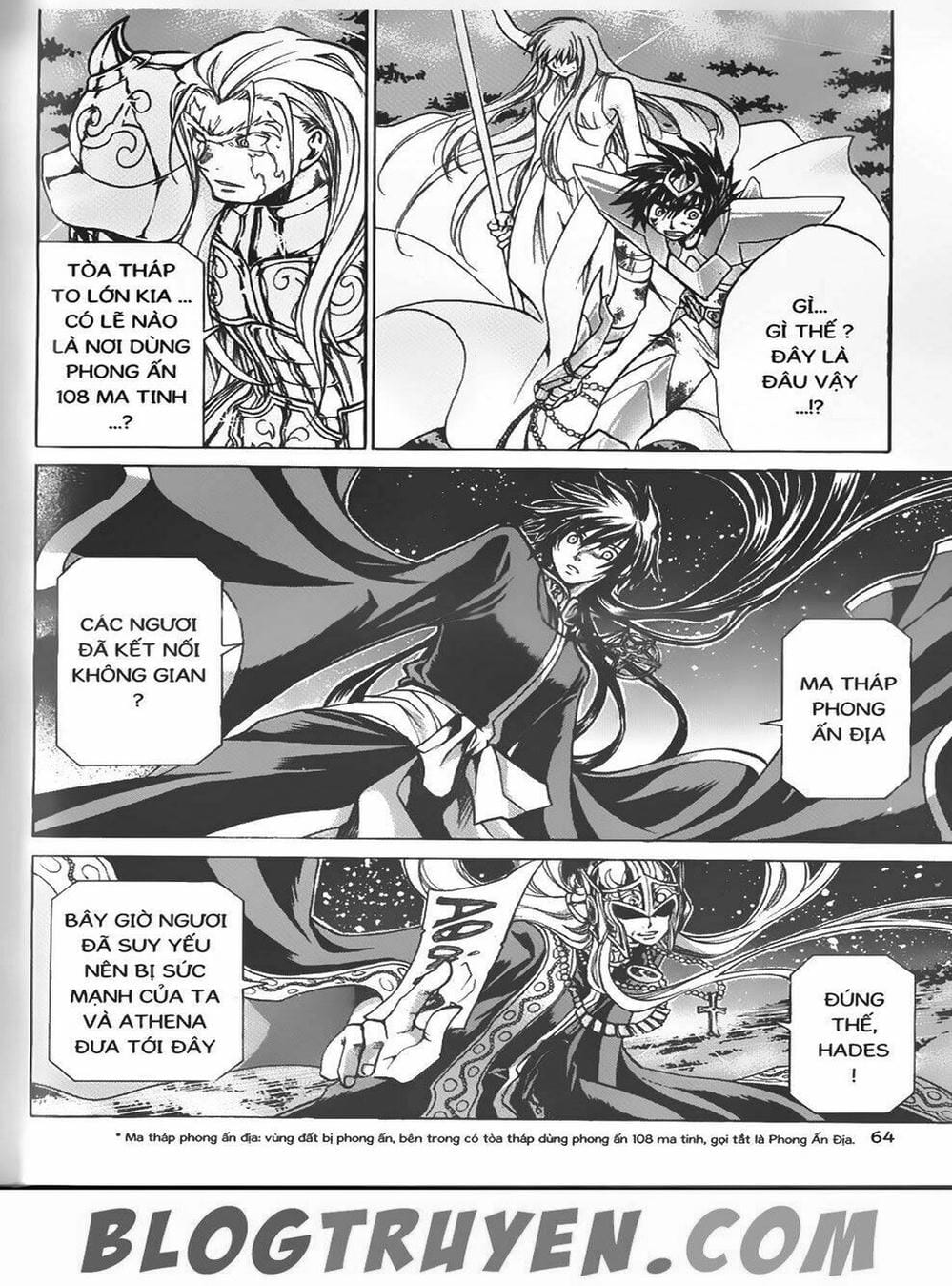 Truyện Tranh Truyền Thuyết Minh Vương - Sain Saiyan: The Lost Canvas trang 4