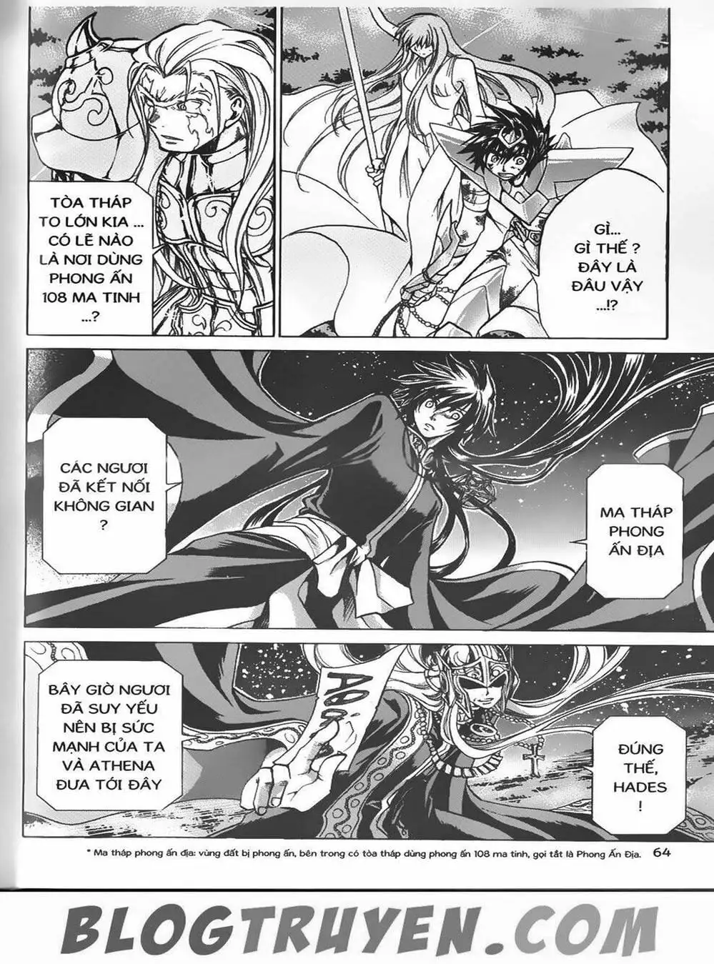 Truyện Tranh Truyền Thuyết Minh Vương - Sain Saiyan: The Lost Canvas trang 4