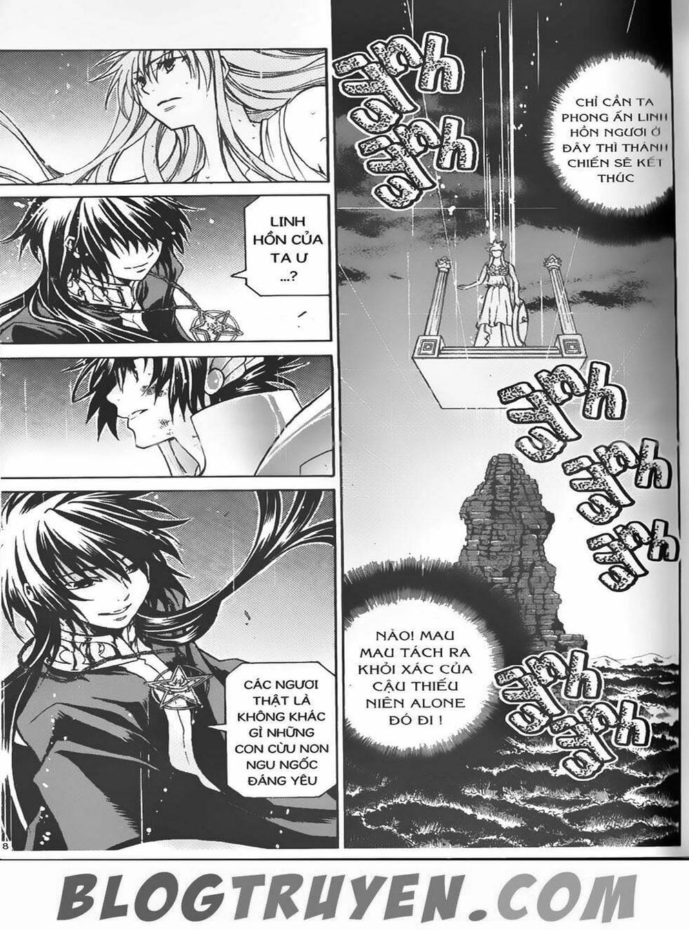 Truyện Tranh Truyền Thuyết Minh Vương - Sain Saiyan: The Lost Canvas trang 4