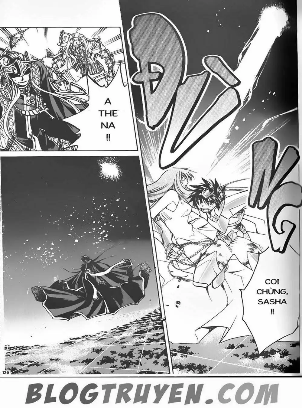 Truyện Tranh Truyền Thuyết Minh Vương - Sain Saiyan: The Lost Canvas trang 4