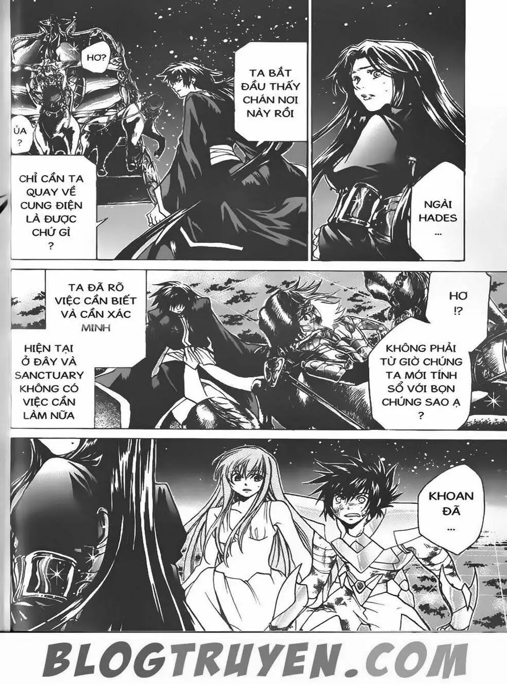 Truyện Tranh Truyền Thuyết Minh Vương - Sain Saiyan: The Lost Canvas trang 4