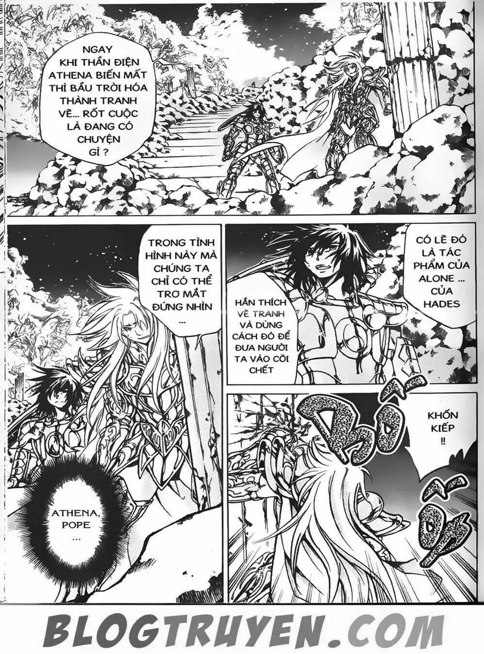 Truyện Tranh Truyền Thuyết Minh Vương - Sain Saiyan: The Lost Canvas trang 4