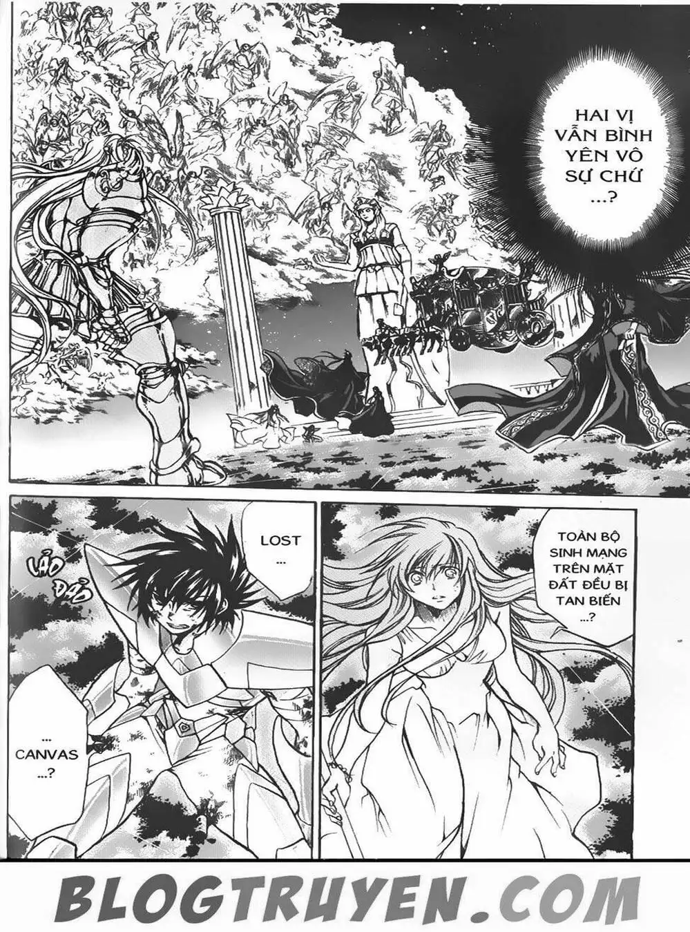 Truyện Tranh Truyền Thuyết Minh Vương - Sain Saiyan: The Lost Canvas trang 4