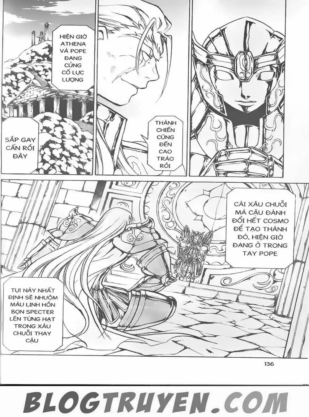 Truyện Tranh Truyền Thuyết Minh Vương - Sain Saiyan: The Lost Canvas trang 4