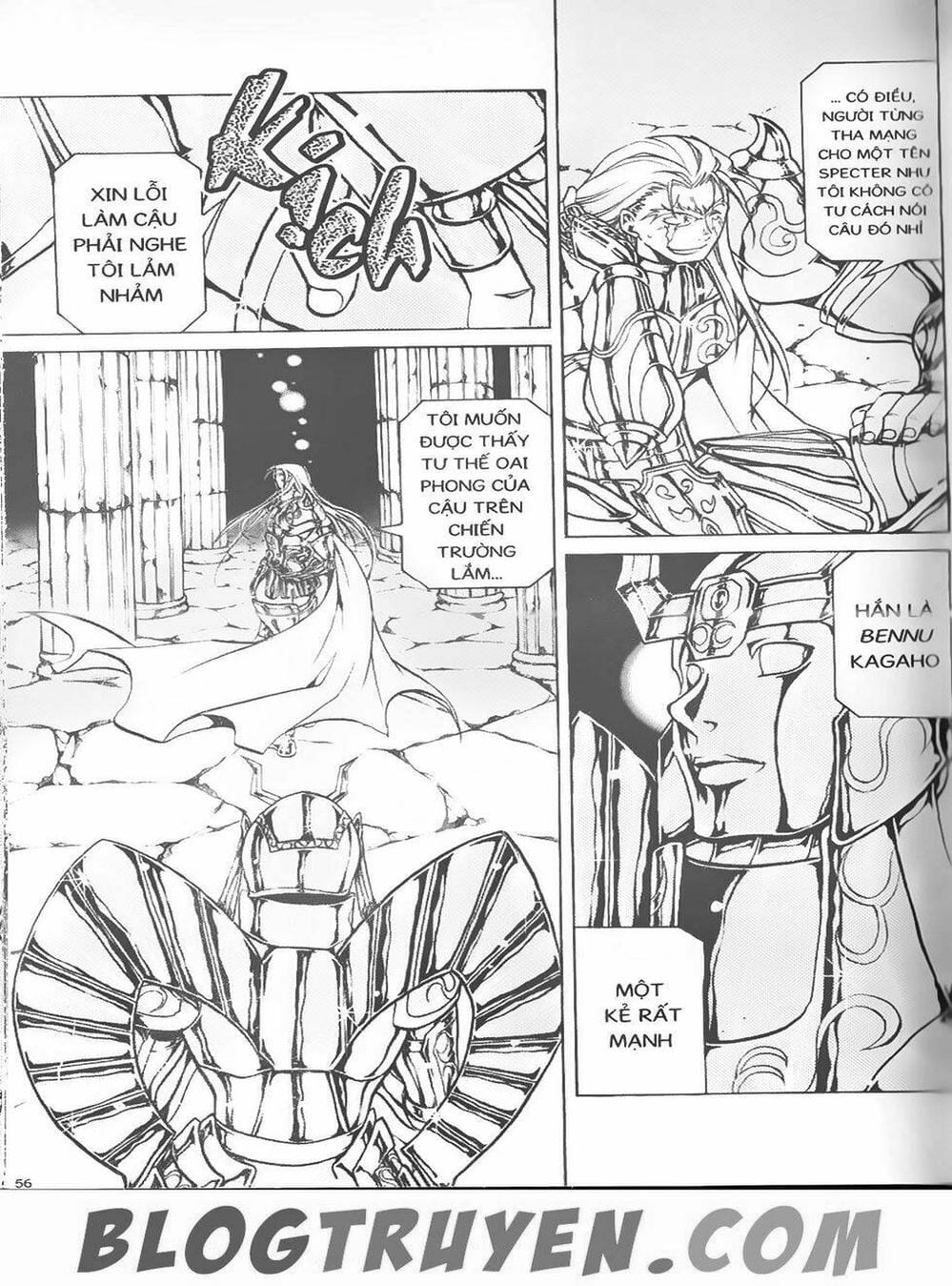 Truyện Tranh Truyền Thuyết Minh Vương - Sain Saiyan: The Lost Canvas trang 4