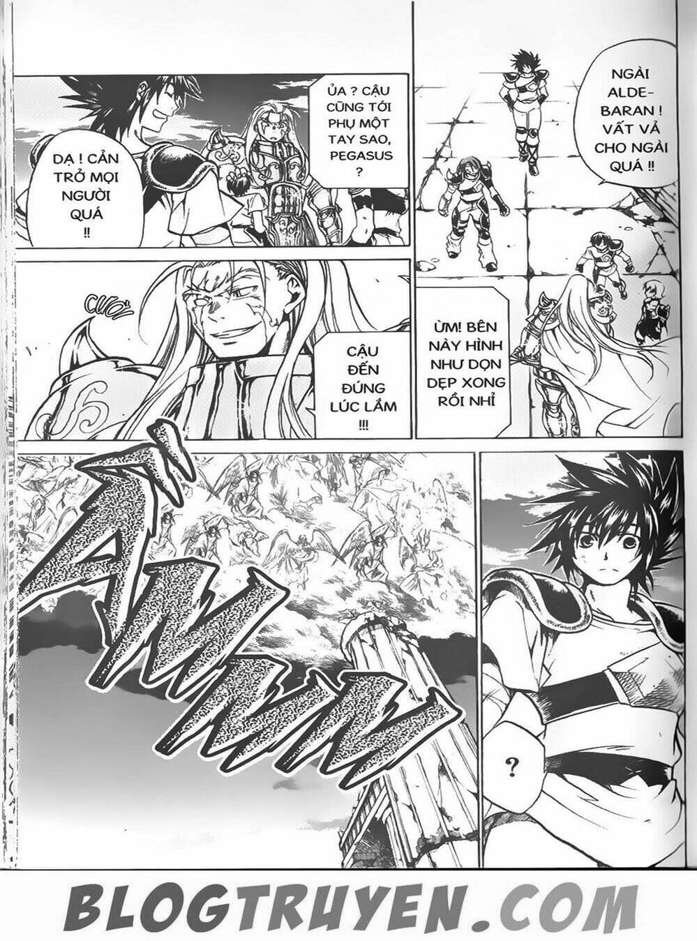 Truyện Tranh Truyền Thuyết Minh Vương - Sain Saiyan: The Lost Canvas trang 4