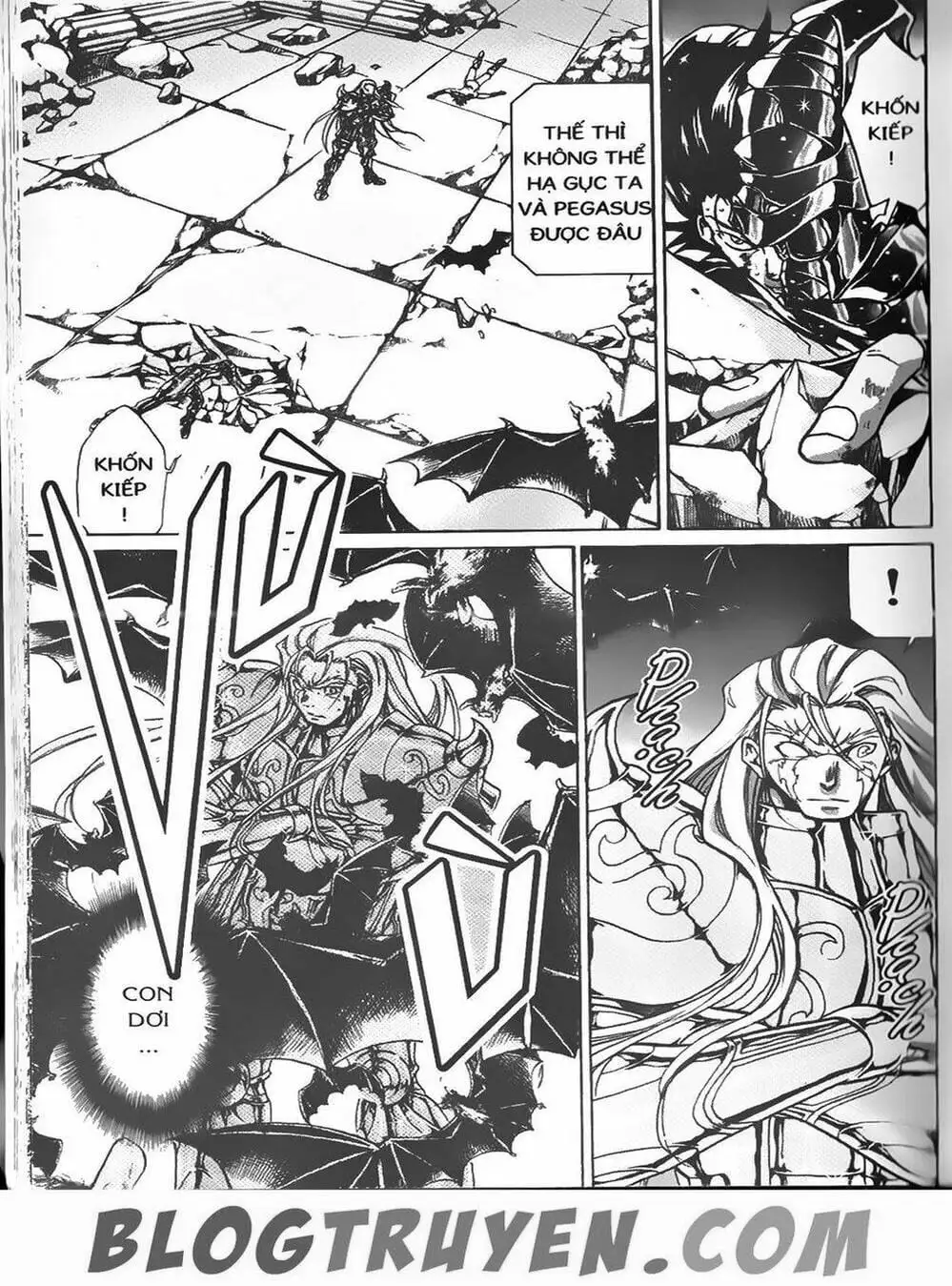 Truyện Tranh Truyền Thuyết Minh Vương - Sain Saiyan: The Lost Canvas trang 4