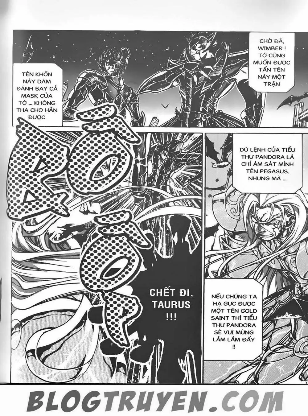 Truyện Tranh Truyền Thuyết Minh Vương - Sain Saiyan: The Lost Canvas trang 4