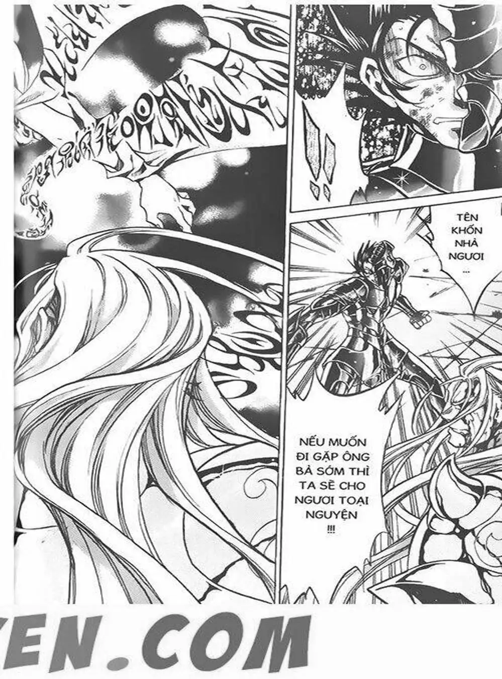 Truyện Tranh Truyền Thuyết Minh Vương - Sain Saiyan: The Lost Canvas trang 4