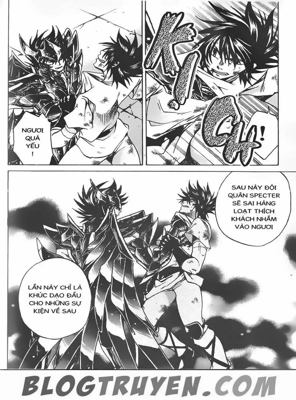 Truyện Tranh Truyền Thuyết Minh Vương - Sain Saiyan: The Lost Canvas trang 4