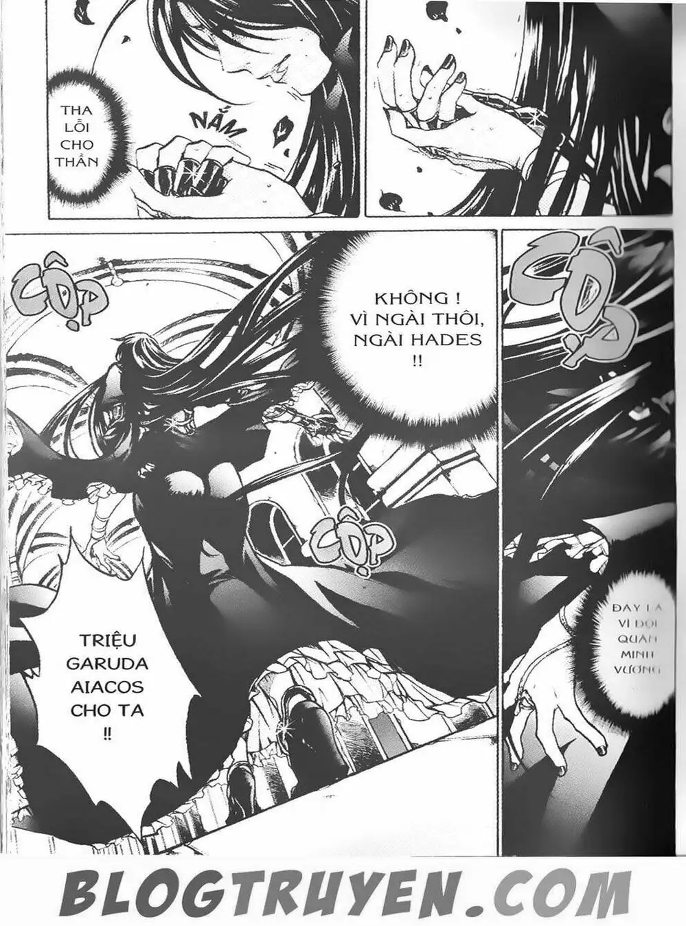 Truyện Tranh Truyền Thuyết Minh Vương - Sain Saiyan: The Lost Canvas trang 4