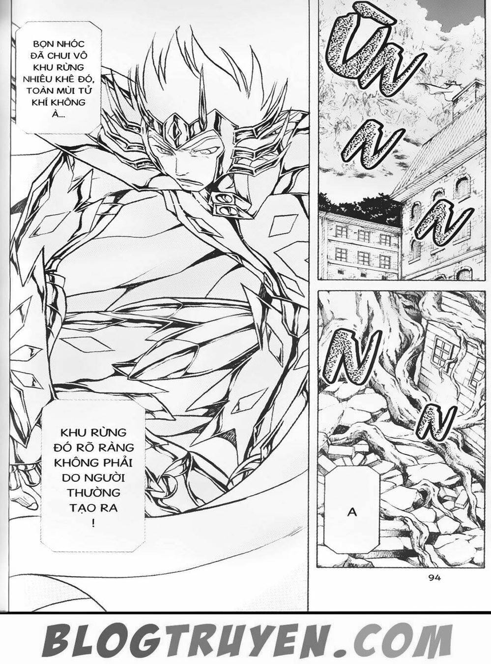 Truyện Tranh Truyền Thuyết Minh Vương - Sain Saiyan: The Lost Canvas trang 4