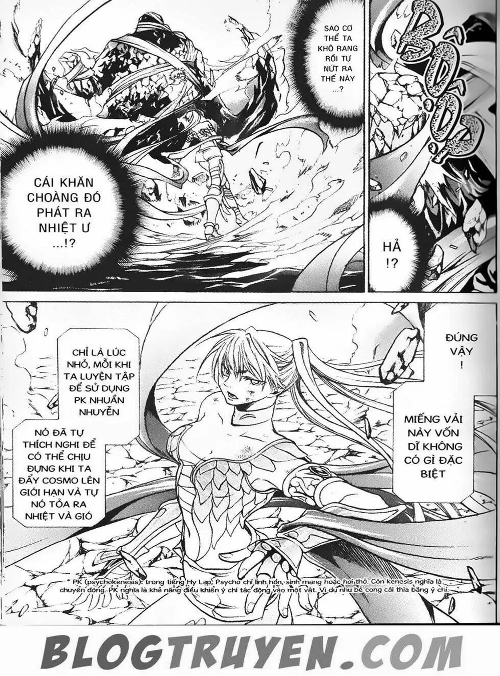 Truyện Tranh Truyền Thuyết Minh Vương - Sain Saiyan: The Lost Canvas trang 4