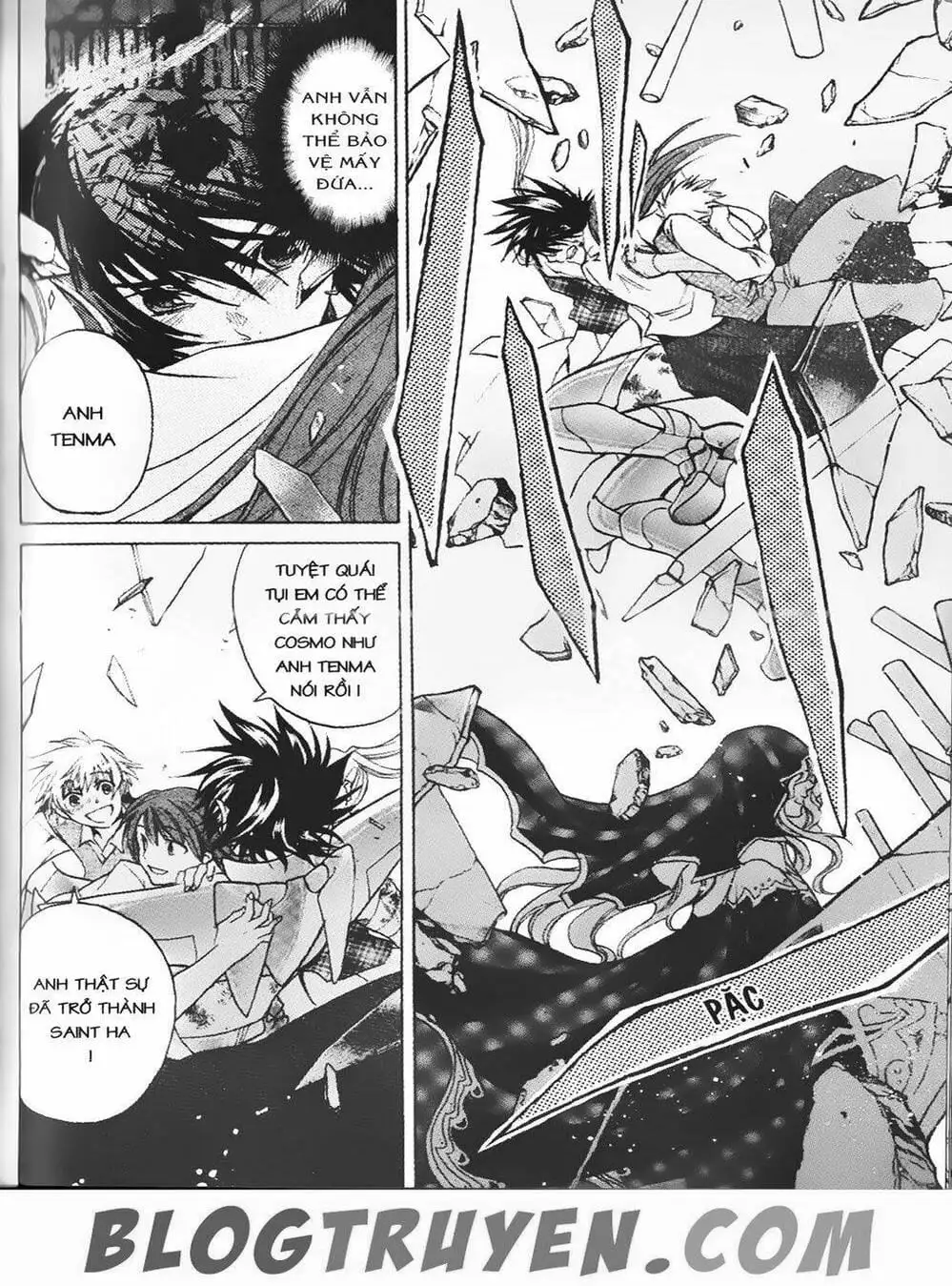 Truyện Tranh Truyền Thuyết Minh Vương - Sain Saiyan: The Lost Canvas trang 4