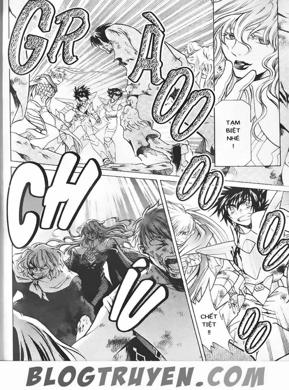 Truyện Tranh Truyền Thuyết Minh Vương - Sain Saiyan: The Lost Canvas trang 4