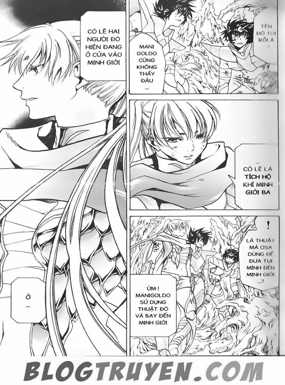 Truyện Tranh Truyền Thuyết Minh Vương - Sain Saiyan: The Lost Canvas trang 4