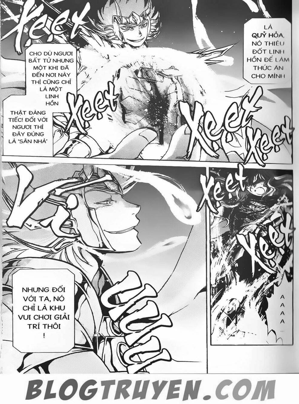 Truyện Tranh Truyền Thuyết Minh Vương - Sain Saiyan: The Lost Canvas trang 4