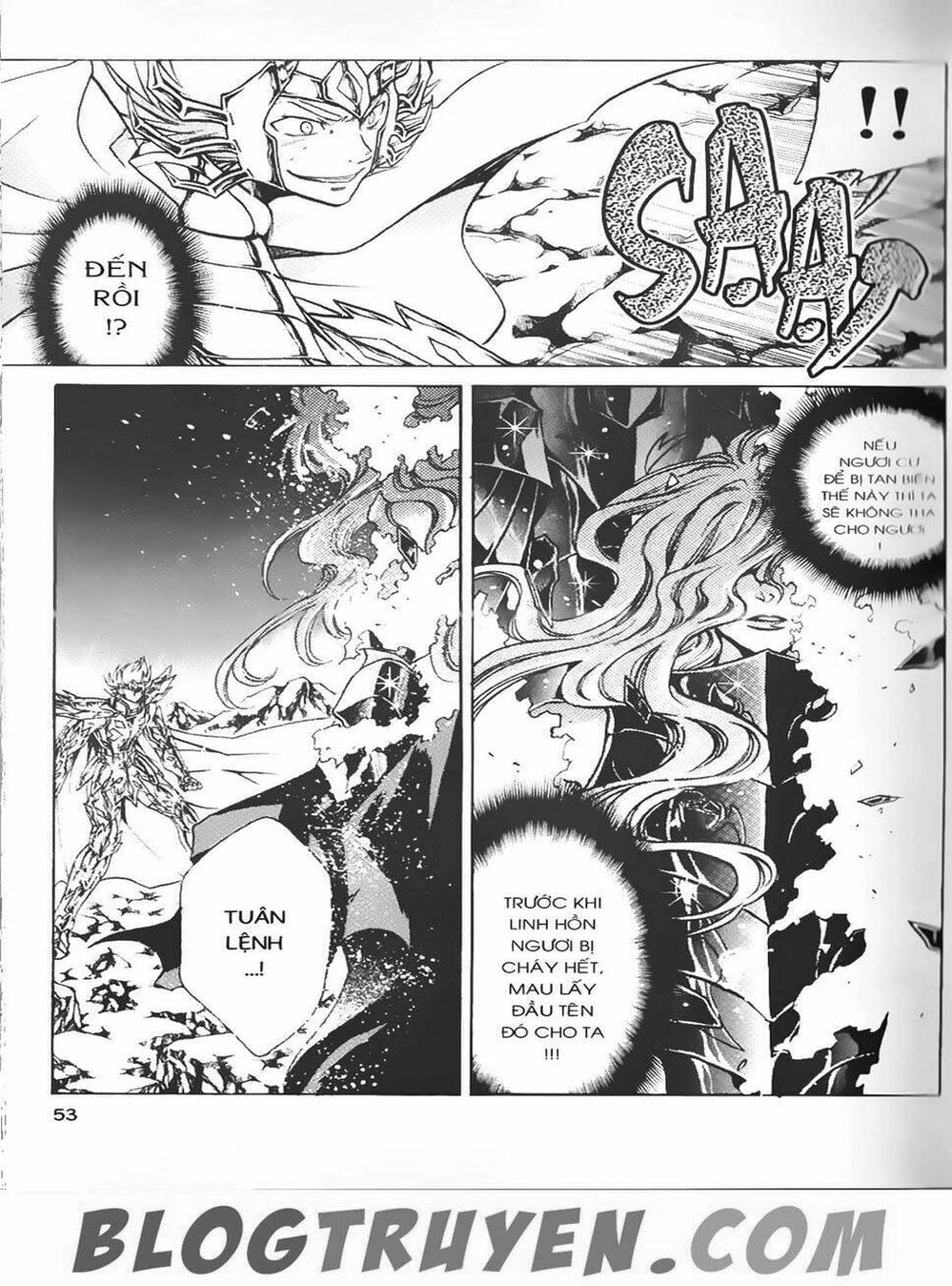 Truyện Tranh Truyền Thuyết Minh Vương - Sain Saiyan: The Lost Canvas trang 4