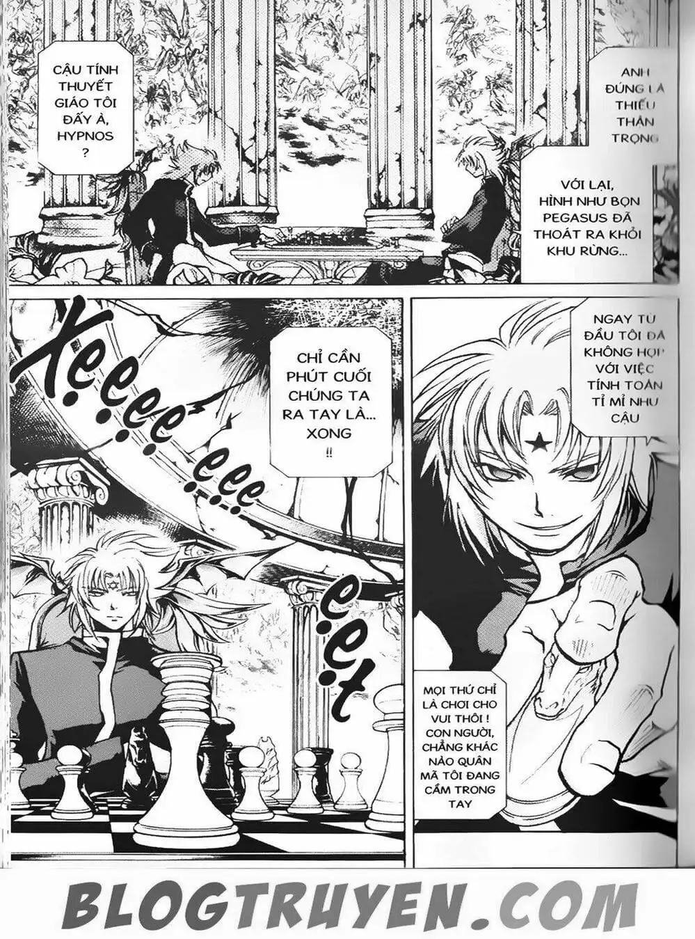 Truyện Tranh Truyền Thuyết Minh Vương - Sain Saiyan: The Lost Canvas trang 4