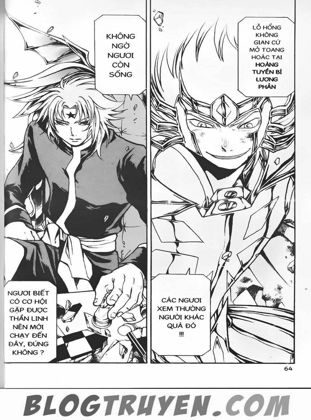 Truyện Tranh Truyền Thuyết Minh Vương - Sain Saiyan: The Lost Canvas trang 4