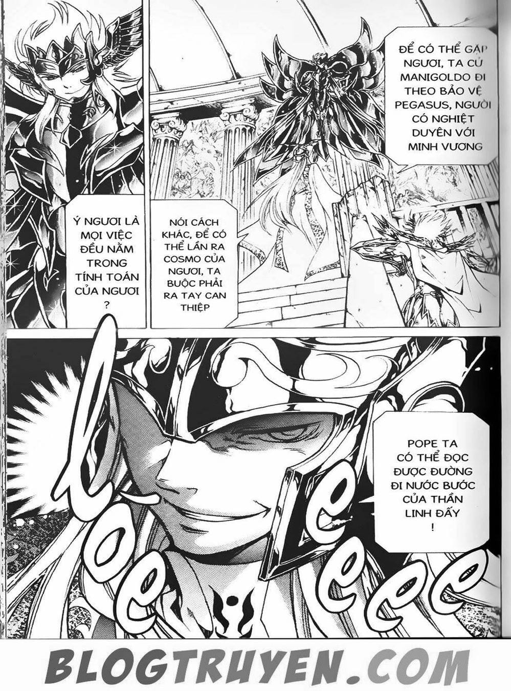 Truyện Tranh Truyền Thuyết Minh Vương - Sain Saiyan: The Lost Canvas trang 4